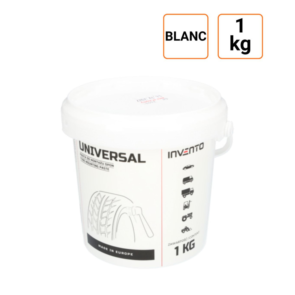Graisse de montage pneus blanche 1KG