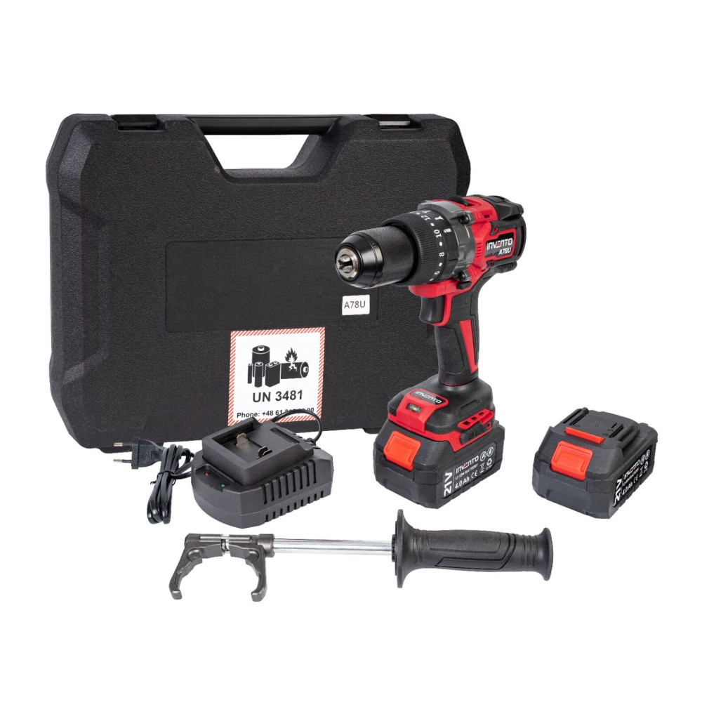 Coffret Perceuse visseuse electro portative Invento 150 NM 21 V Seule