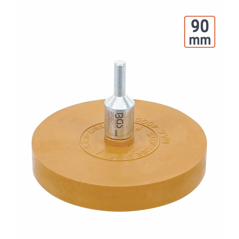 Roulette Gomme pour Masses Adhésives diamètre 90mm