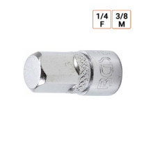 Adaptateur-réducteur douille 1/4 F vers 3/8 pouce M
