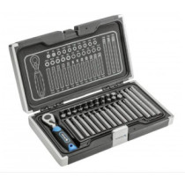 Coffret d'embouts et cliquet 37 pièces