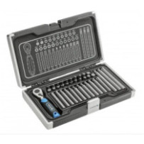 Coffret d'embouts et cliquet 37 pièces