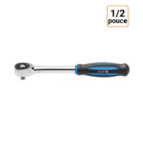 Cliquet à poignée rotative 1/2 de pouce, 60 dents, CrMo - Qualité PRO
