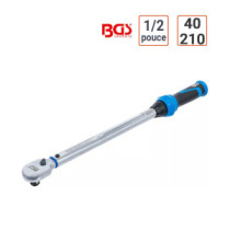 Clé dynamométrique 1/2 pouce 40 - 210 Nm  et coffret