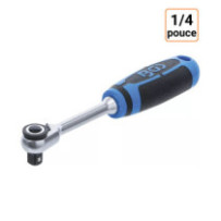 Cliquet réversible à denture fine 1/4 pouce