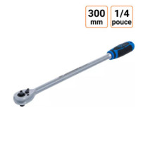 Cliquet réversible extra long 1/4 pouce 300 mm