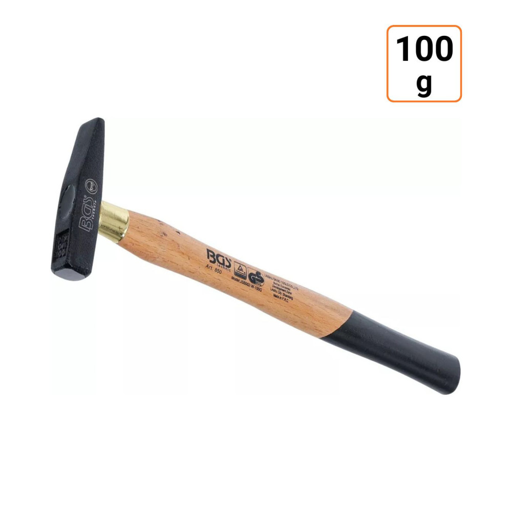 Marteau mécanicien manche en bois 100 g