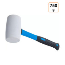 Maillet caoutchouc manche en fibres de verre 750 g