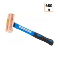Maillet en cuivre manche en fibres de verre 680 g