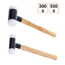 Lot de 2 maillets de débosselage anti rebonds 300 et 550 g