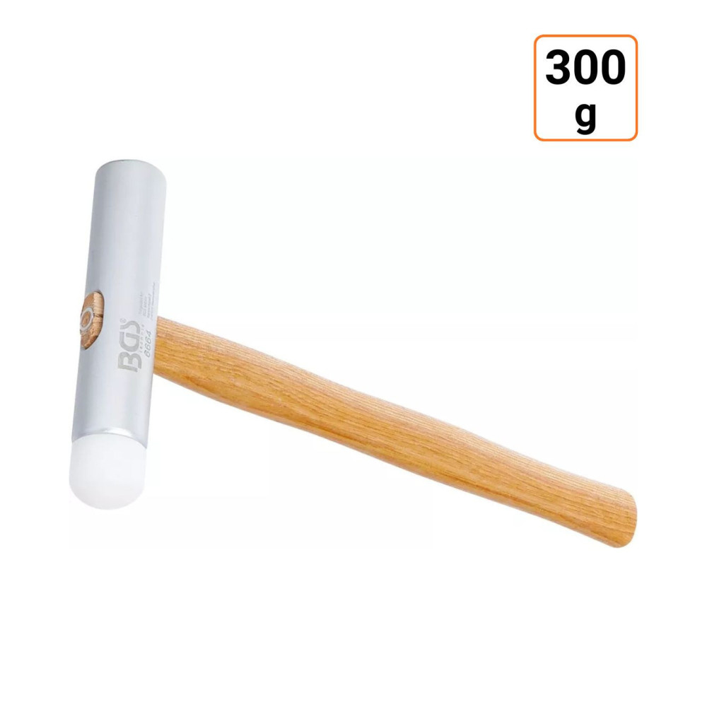 Maillet en aluminium et plastique tête longue 300 g