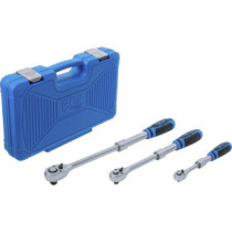 Lot de 3 cliquets extensible 1/4