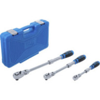 Lot de 3 cliquets réversible extensible