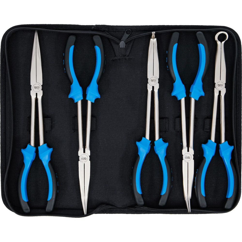 Lot de 5 pinces à bec long 290 mm - 1
