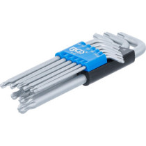 9 clés torx avec tête sphérique T10 à T50 - 1