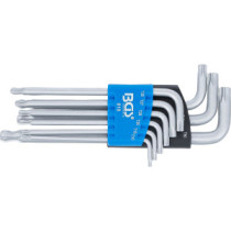  9 clés torx avec tête sphérique T10 à T50 - 3