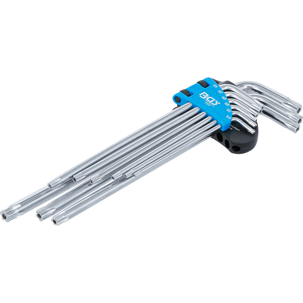9 clés torx extra longues Profil TS TS10 à TS50 - 1