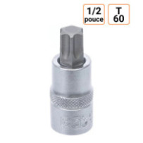 Douille à embouts 1/2 pouce Torx T60