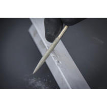  Jeu de 10 limes diamantées droites 140 x 3 mm - 7