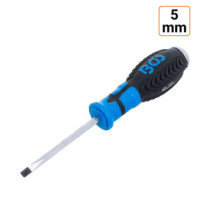 Tournevis plat 5 mm avec longueur de la lame 75 mm