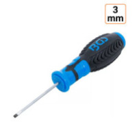 Tournevis plat 3 mm avec longueur de la lame 60 mm