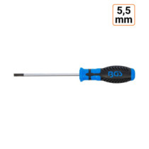 Tournevis plat 5,5 mm avec longueur de la lame