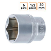 Douille CRV six pans 1/2 pouce en 30mm
