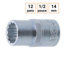 Douille CRV douze pans 1/2 pouce en 14mm