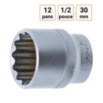 Douille CRV douze pans 1/2 pouce en 30mm