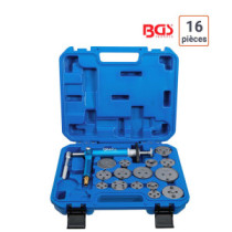 Coffret repousse-pistons de frein pneumatique 16 pièces