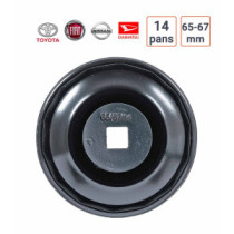 Cloche à filtre à huile 14 pans pour Daihatsu, Fiat, Nissan, Toyota