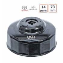 Cloche à filtre à huile 14 pans  73 mm pour Lexus, Toyota