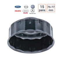 Cloche à filtre à huile 15 pans pour Audi, Ford, Isuzu, MB, Opel, VW