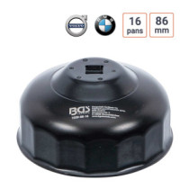 Cloche à filtre à huile 16 pans 86 mm pour BMW, Volvo