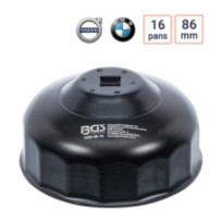 Cloche à filtre à huile 16 pans 86 mm pour BMW, Volvo