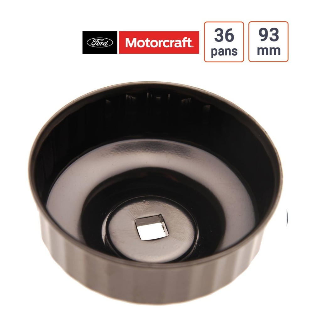 Cloche à filtre à huile 36 pans 93 mm pour Ford Motorkraft