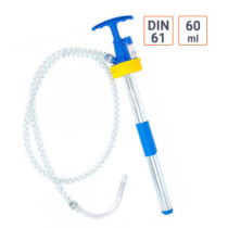Pompe pour bidon plastique avec bouchon fileté DIN 61