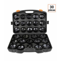 Coffret 30 cloches à filtres à huile