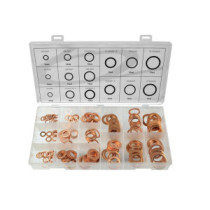 Coffret de 150 joints en cuivre pour vidange