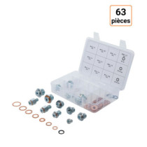 Assortiment de réparation de bouchons de vidange d’huile