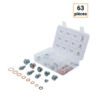 Assortiment de réparation de bouchons de vidange d’huile