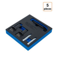 Coffret 5 pièces de calage moteur essence VAG 1.0, 1.2 et 1.4 TSI