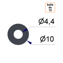 Joint pour raccord côté valve par 10ex.