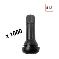 Valves TR413  pneu tubeless par 1000ex