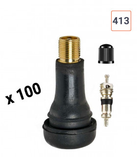 Valves TR 413 DÉMONTÉES pneu tubeless par 100ex