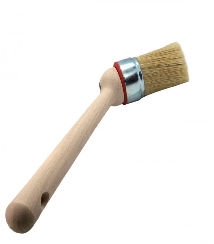 Pinceau graisse de montage pneu à tête coudée 100°