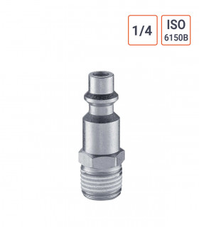 Embout 1/4 Male type ISO 6150B