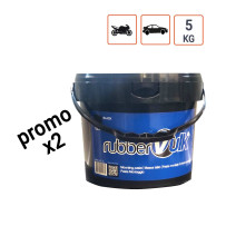 Pack de 2 Graisses de montage pneu NOIRES en 5Kg.