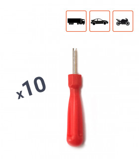 Pack de 10 Démontes obus de valve VL et PL.