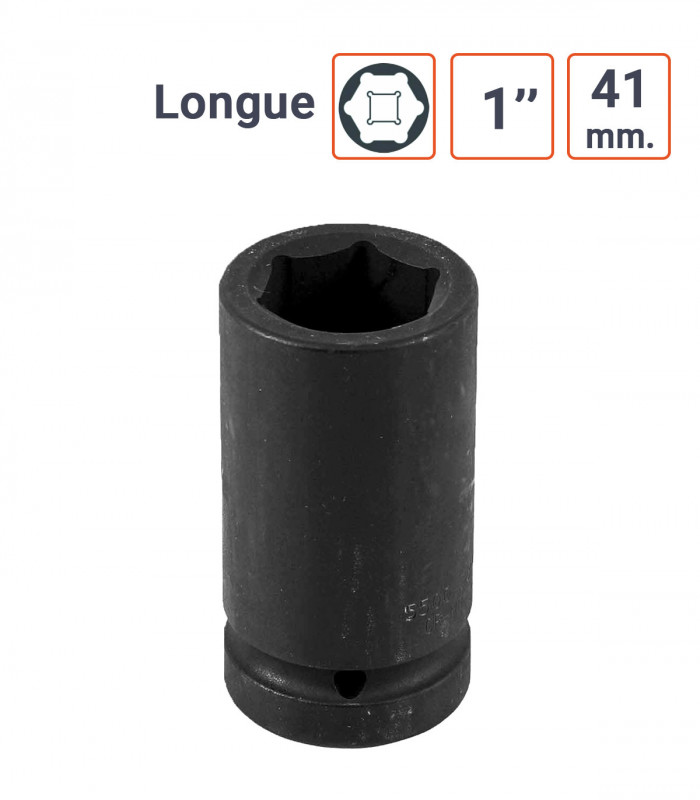 Douille à chocs en 1 Pouce 41mm - Longue